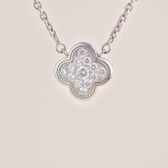 Van Cleef & Arpels Diamond Pure Pendant Necklace