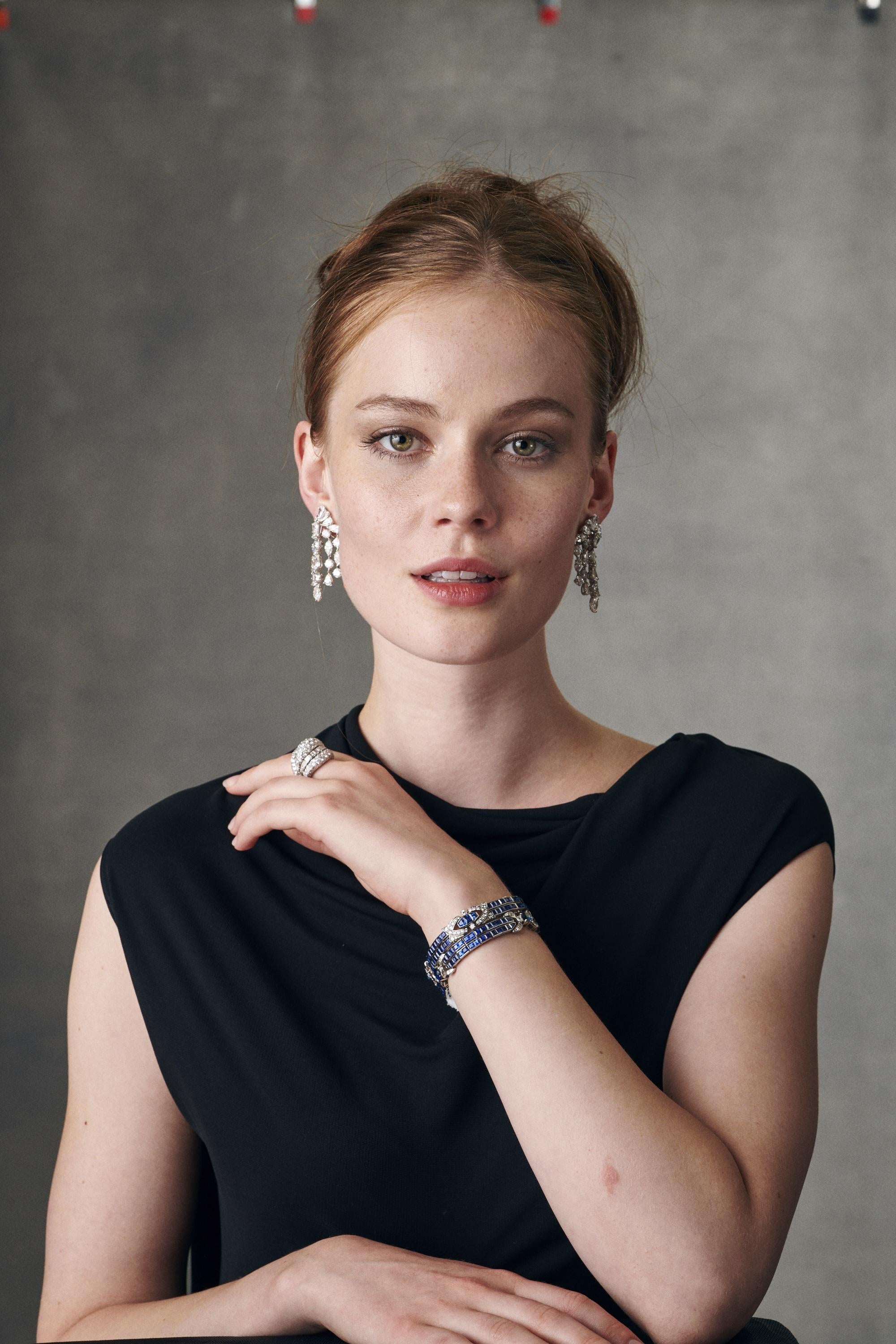 Van Cleef & Arpels Diamant-Bombé-Ring Damen im Angebot
