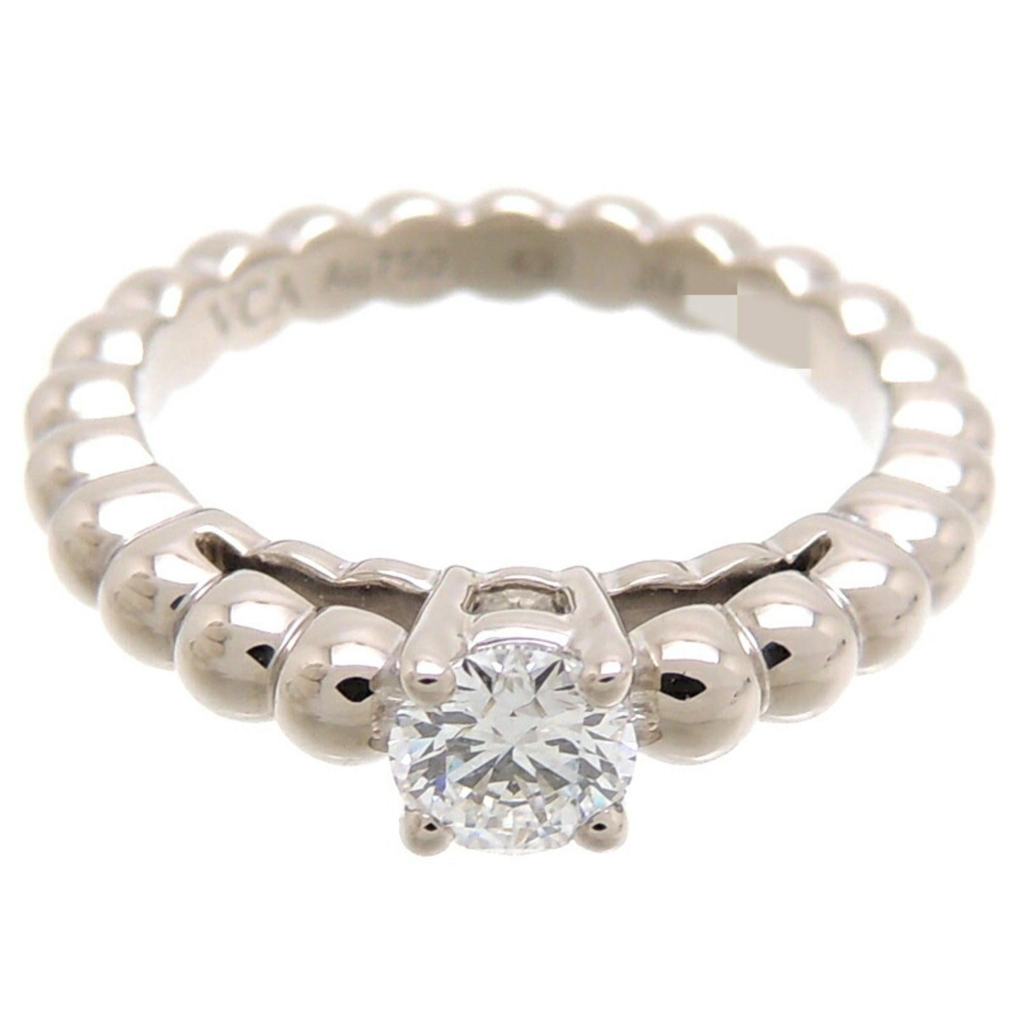 Van Cleef & Arpels Diamantring aus 18 Karat Weißgold mit Diamanten Damen im Angebot