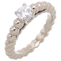 Van Cleef & Arpels Diamantring aus 18 Karat Weißgold mit Diamanten