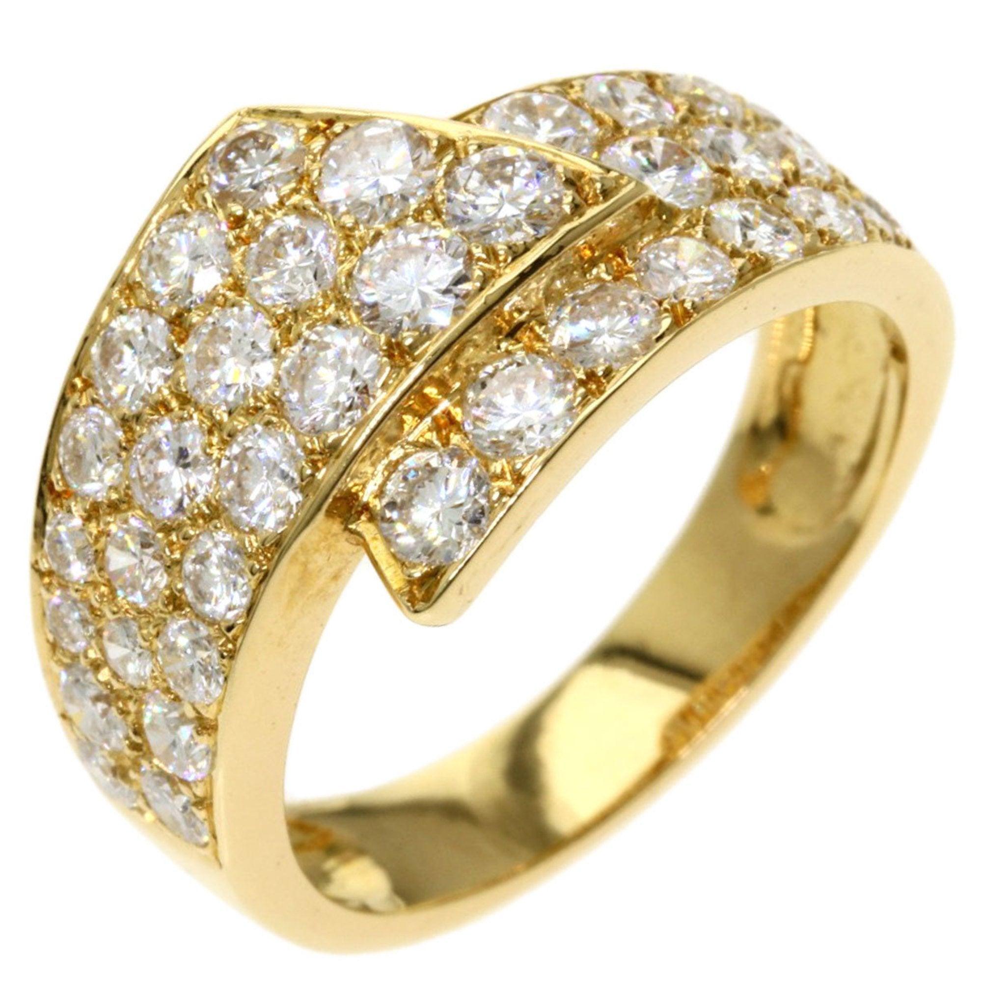 Van Cleef & Arpels Diamond Rings in 18K Yellow Gold 

Additional information:
Brand: Van Cleef & Arpels
Gender: Women
Gemstone: Diamond
Material: Yellow gold (18K)
Ring size (US): 6.5
Condition: Good
Condition details: The item has been used and has