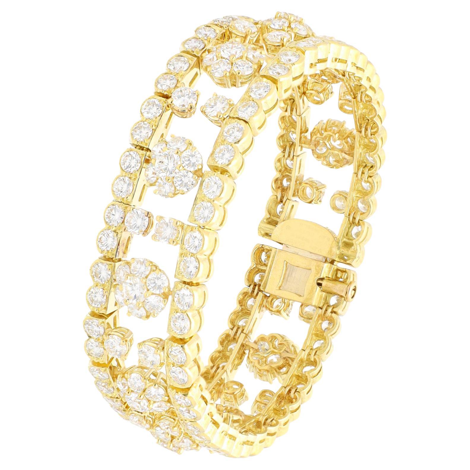 Van Cleef & Arpels Bracelet flocon de neige en diamants