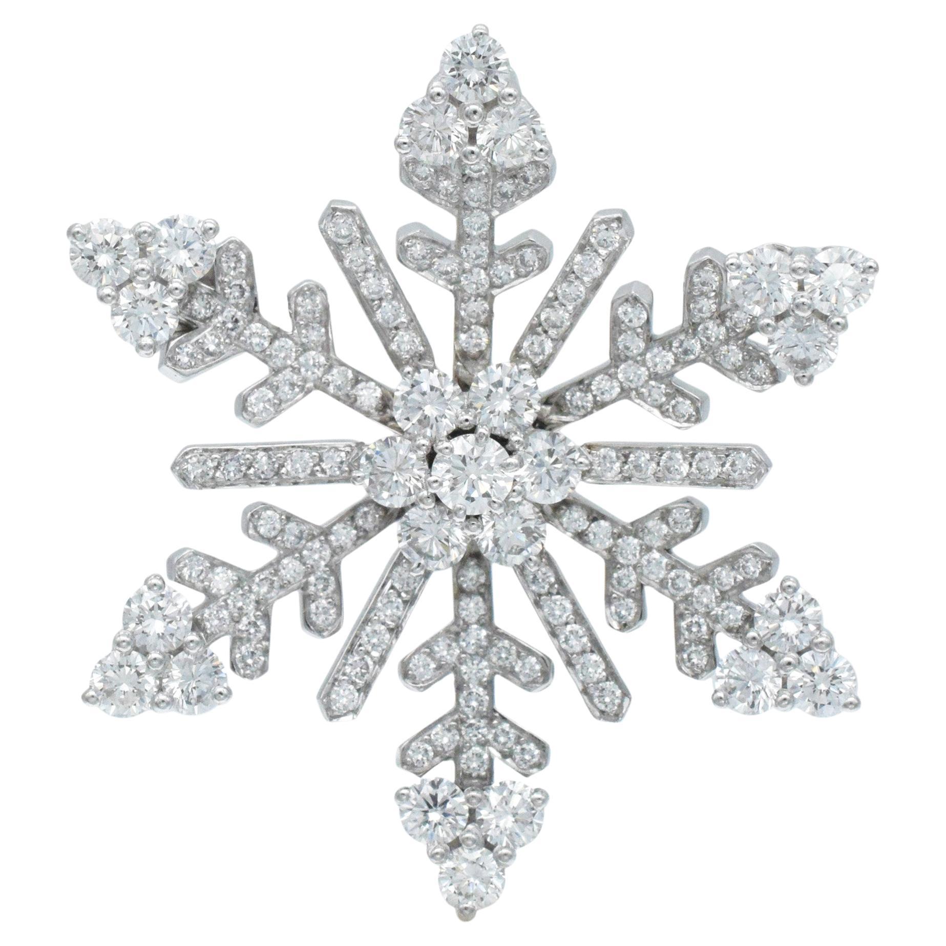 Collana con fiocco di neve