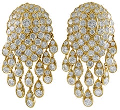 Diamond Dangle Earrings
