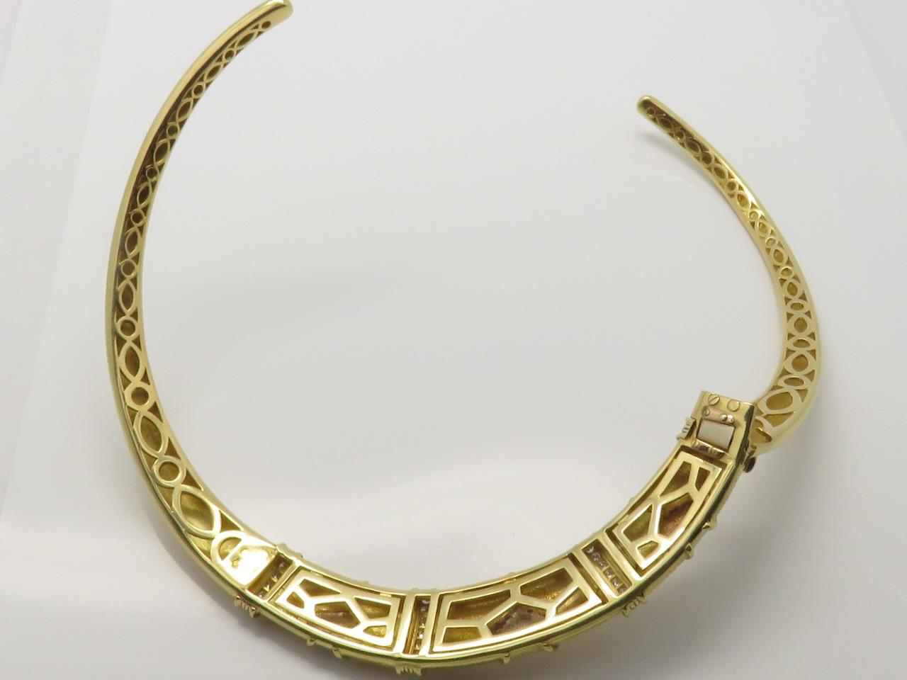 Van Cleef & Arpels Diamond Three Gold Necklace-Bracelet für Damen oder Herren