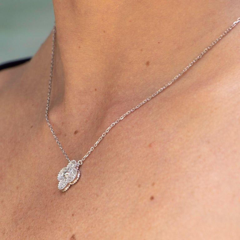 Vintage alhambra pendant diamond Outlet