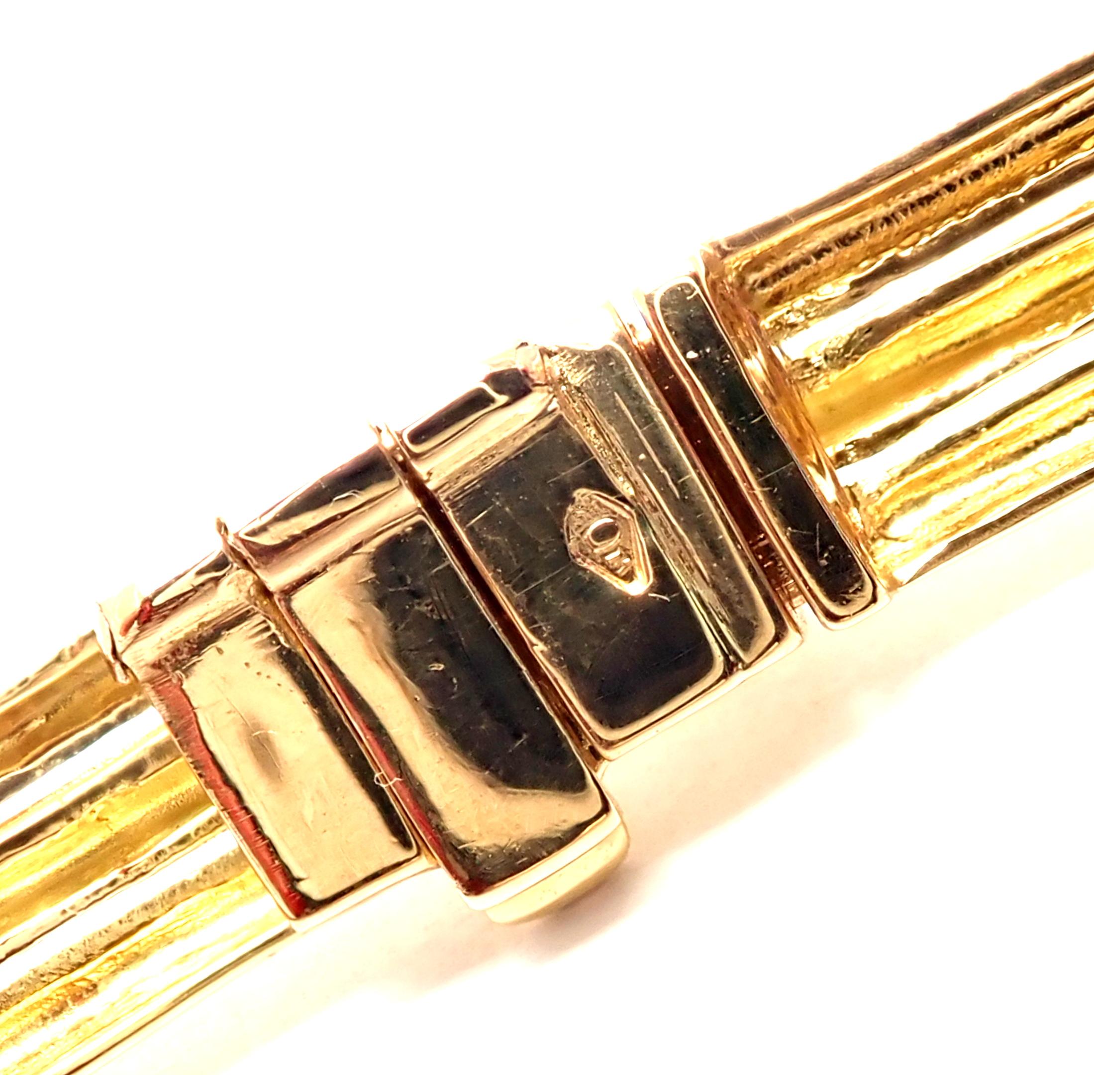 Van Cleef & Arpels Diamant-Halskette aus Gelbgold (Rundschliff) im Angebot