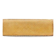 Van Cleef & Arpels Diamond Yellow Gold Evening Clutch