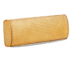 Van Cleef & Arpels Diamond Yellow Gold Evening Clutch