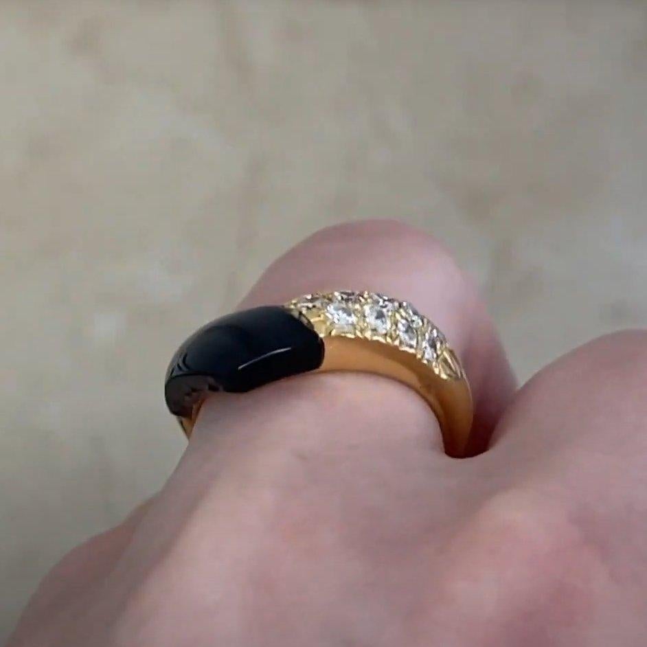 Van Cleef Arpels, or jaune vintage (environ 0,50 carat) Excellent état - En vente à New York, NY