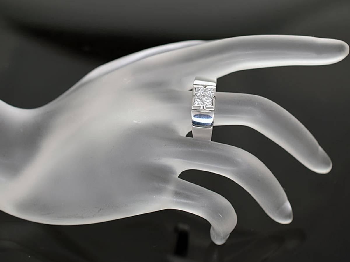 Van Cleef & Arpels Diamonds 18 White Gold J Ring 4