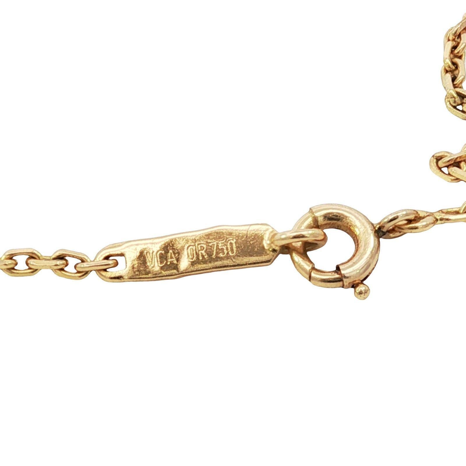 Van Cleef & Arpels Collana con ciondolo a forma di cane in oro giallo francese 18 carati in vendita 7