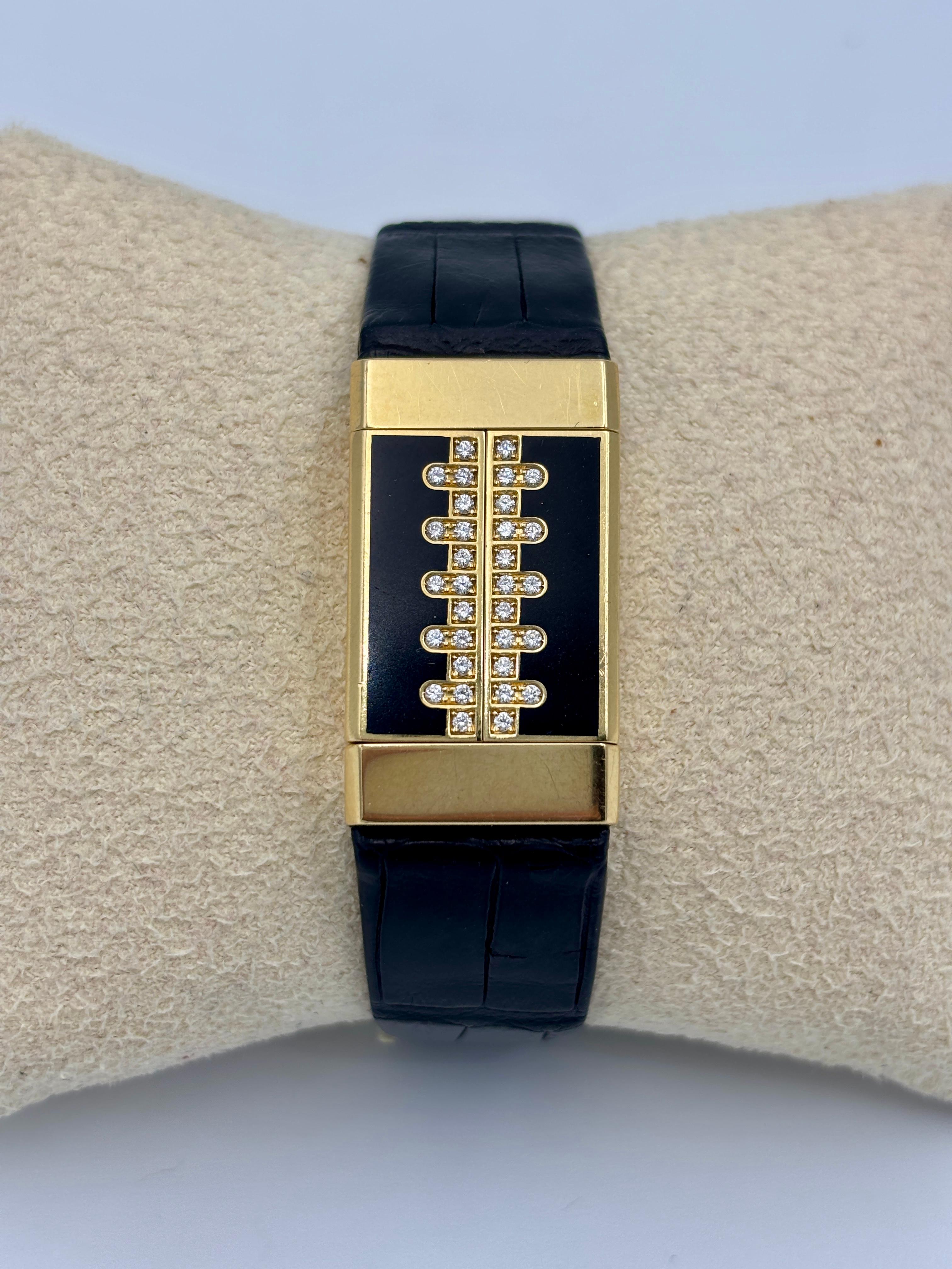 Reloj Van Cleef & Arpels Domino 39 de oro en venta 4