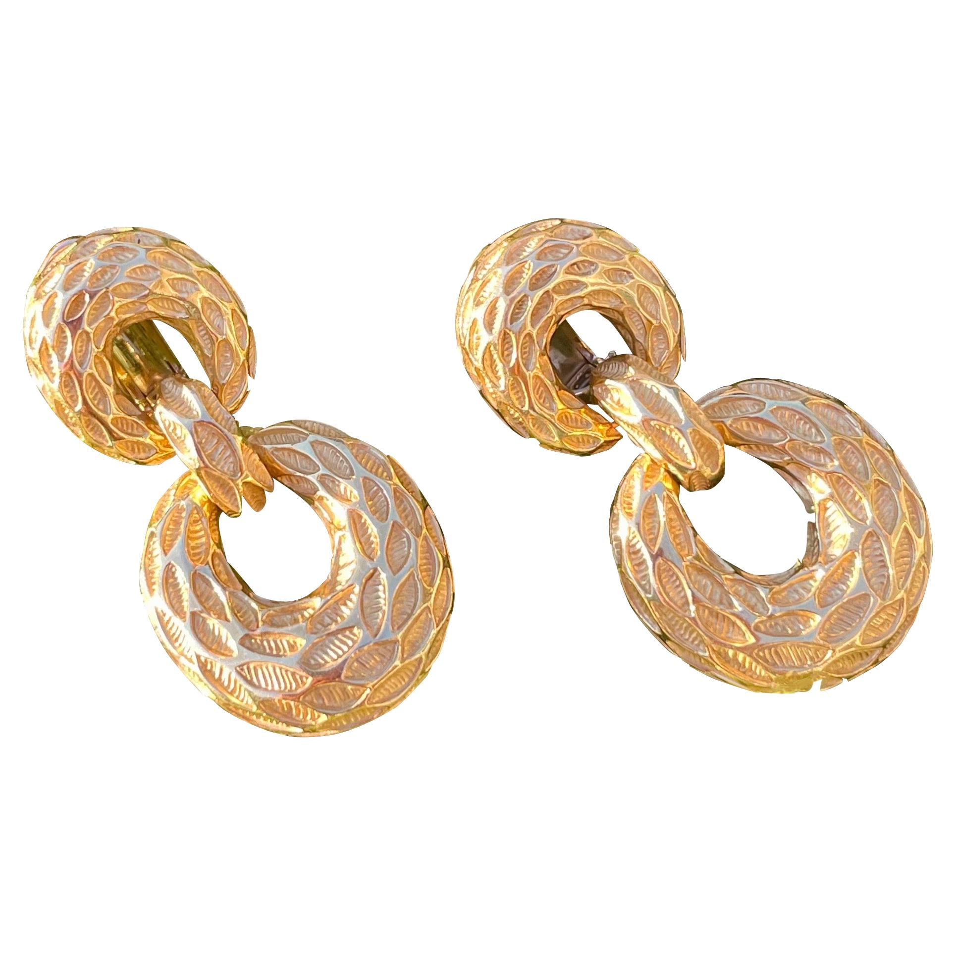 Van Cleef & Arpels Doorknocker Earrings