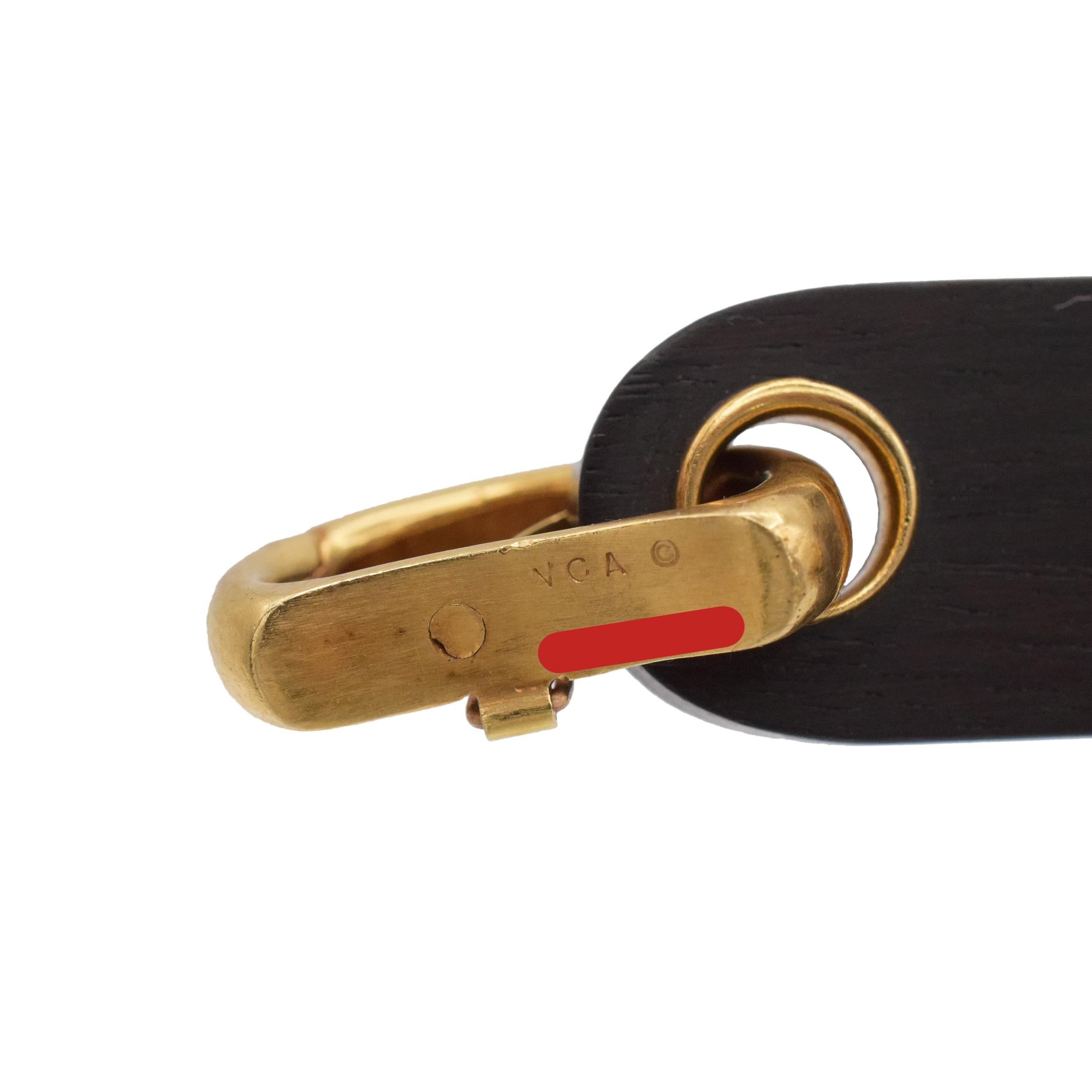 Van Cleef & Arpels Madera de ébano en venta 2