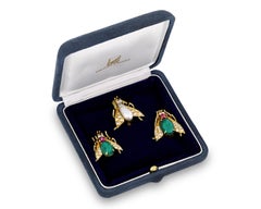 Van Cleef & Arpels Emerald Bee Pins