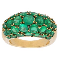 VAN CLEEF & ARPELS Emerald Dome Ring