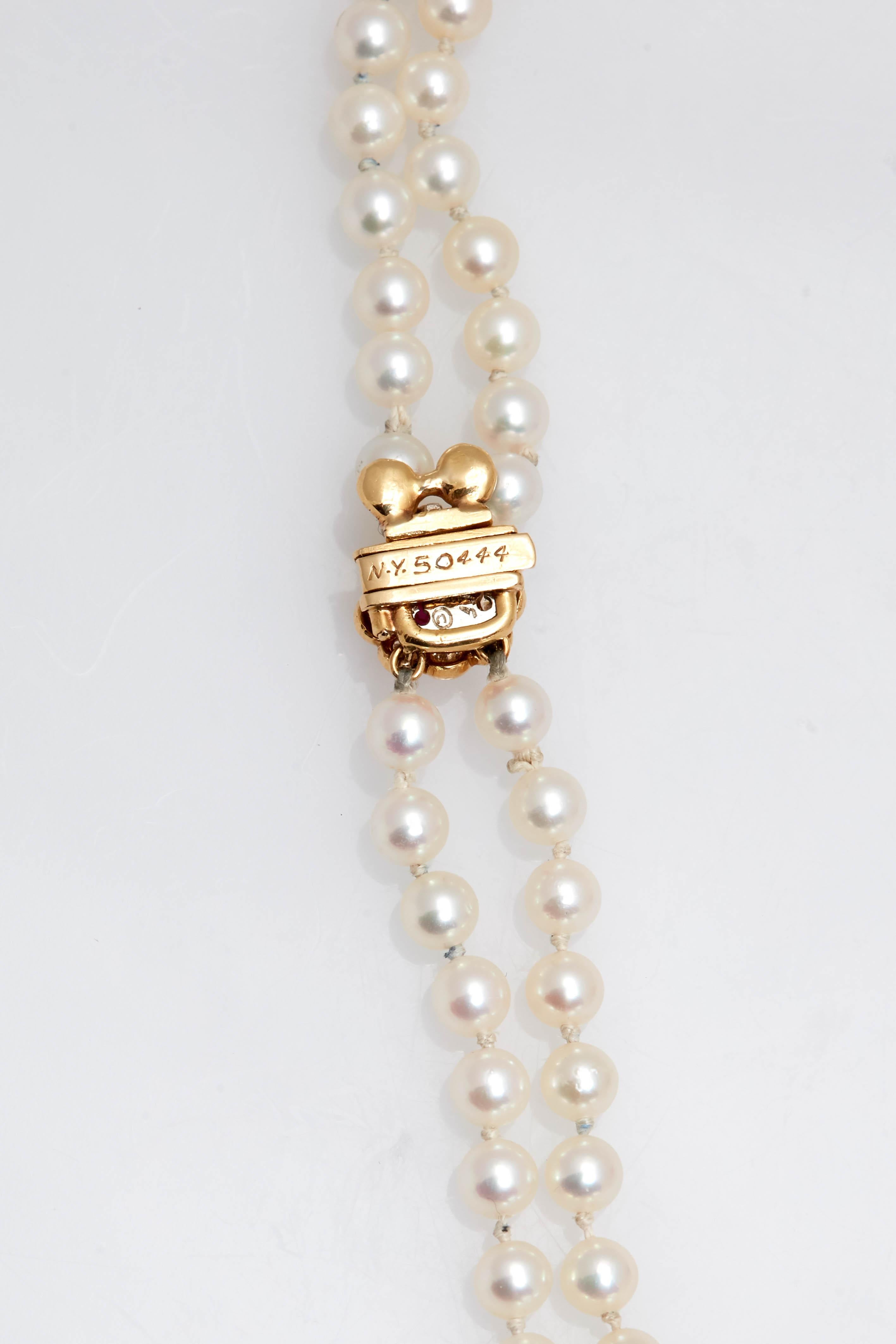 Van Cleef & Arpels Emerald Pearl Ruby Necklace 1