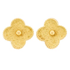 VAN CLEEF & ARPELS Orecchini Alhambra 18k Estate