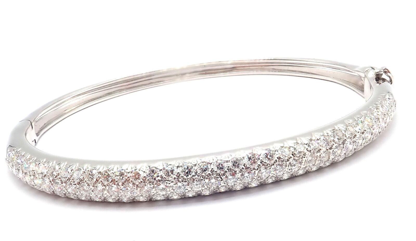 Van Cleef & Arpels Bracciale Eve in oro bianco con diamanti in vendita 5