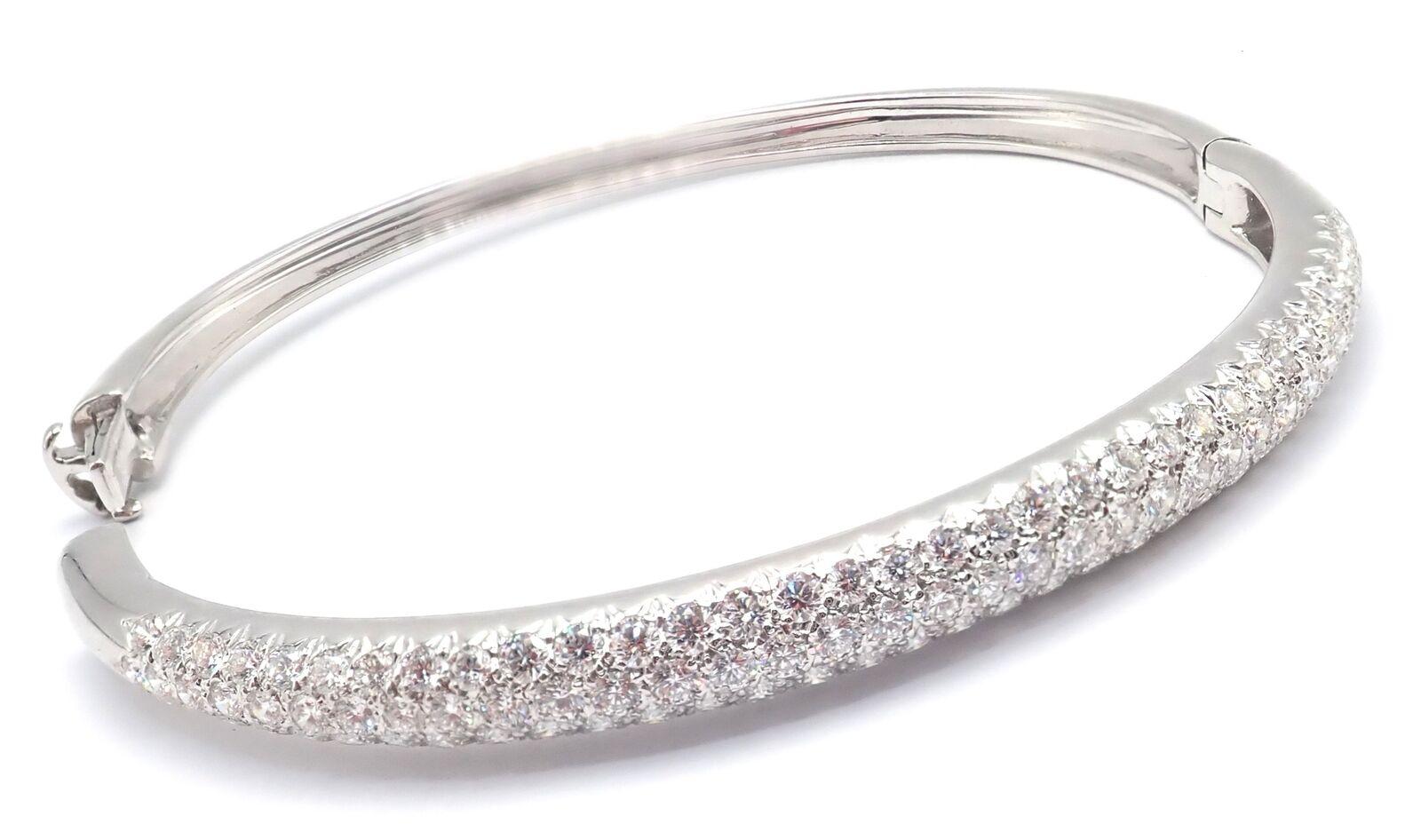 Van Cleef & Arpels Bracciale Eve in oro bianco con diamanti in vendita 2