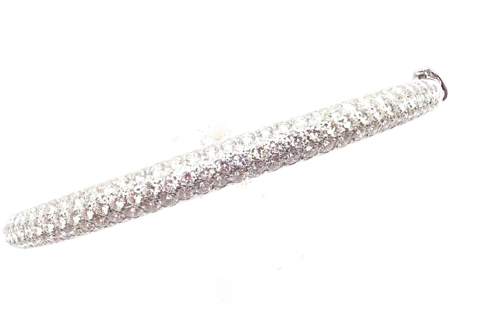 Van Cleef & Arpels Bracciale Eve in oro bianco con diamanti in vendita 4