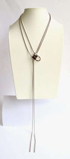 Van Cleef & Arpels Sautoir Cadenas Long Necklace in 18 Kt Gold and Diamonds