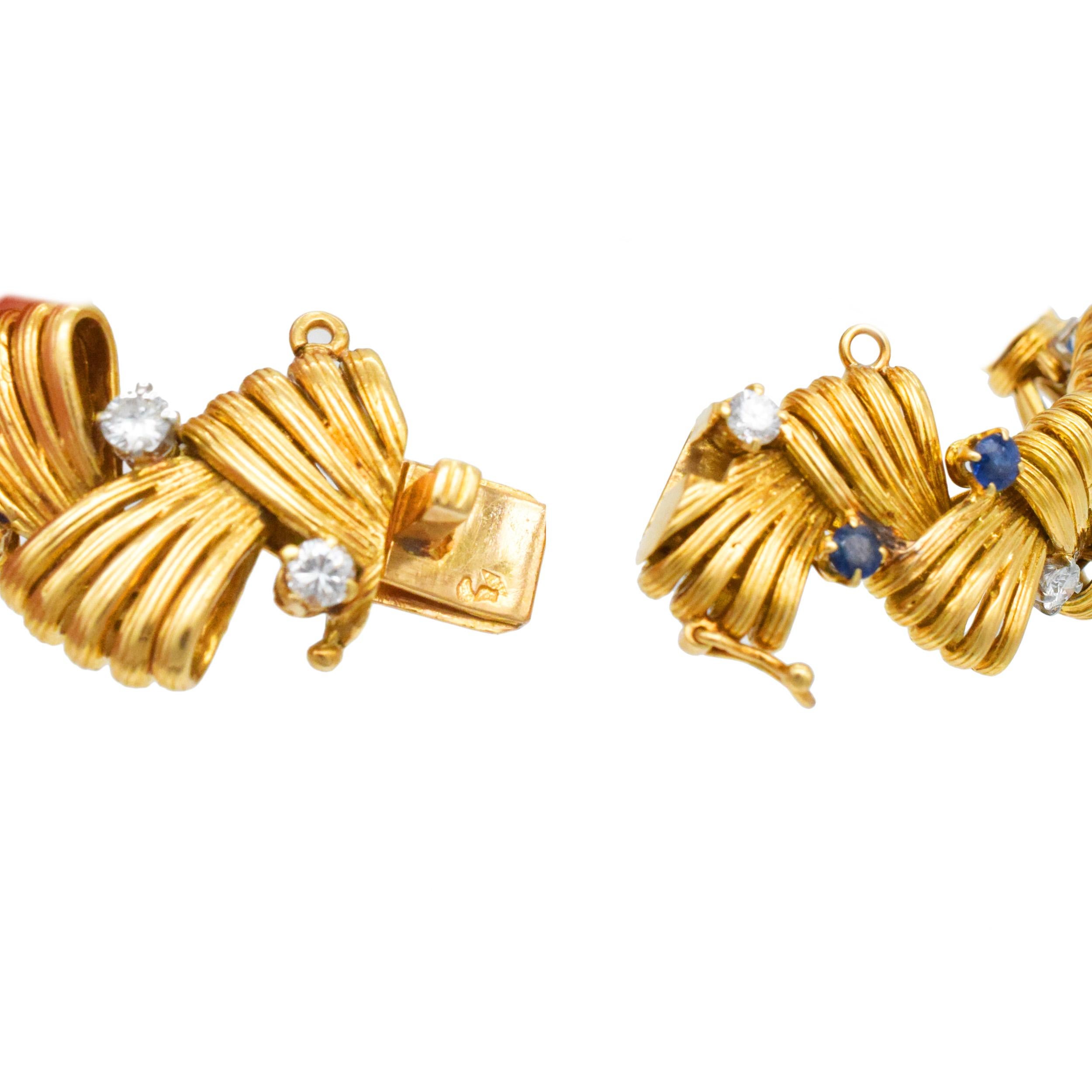 Round Cut Van Cleef & Arpels  'Fan