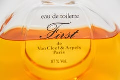 Van Cleef & Arpels "First" Großer Eau de Toilette Flakon, 240 ml Frankreich 1976
