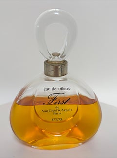 Van Cleef & Arpels “First” Large Eau de Toilette Bottle Collectible France 1976