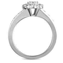 Van Cleef & Arpels Bague Fleurette en or blanc