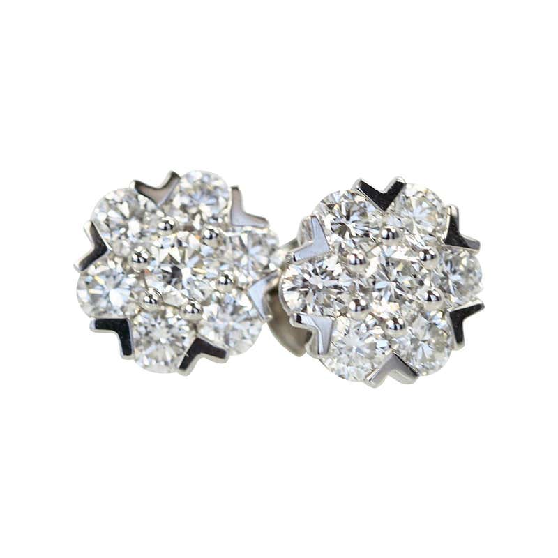 Van cleef stud earrings Clearance