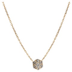 Van Cleef & Arpels Fleurette Pendant in 18k Yellow Gold 0.5 CTW