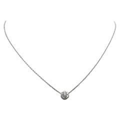 Van Cleef & Arpels Fleurette White Gold Diamond Necklace