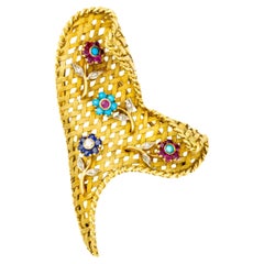 Van Cleef & Arpels Floral Woven Brooch Van Cleef & Arpels Floral Woven Brooch