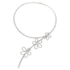 Van Cleef & Arpels, collier en diamants de la collection « Flower Lace »