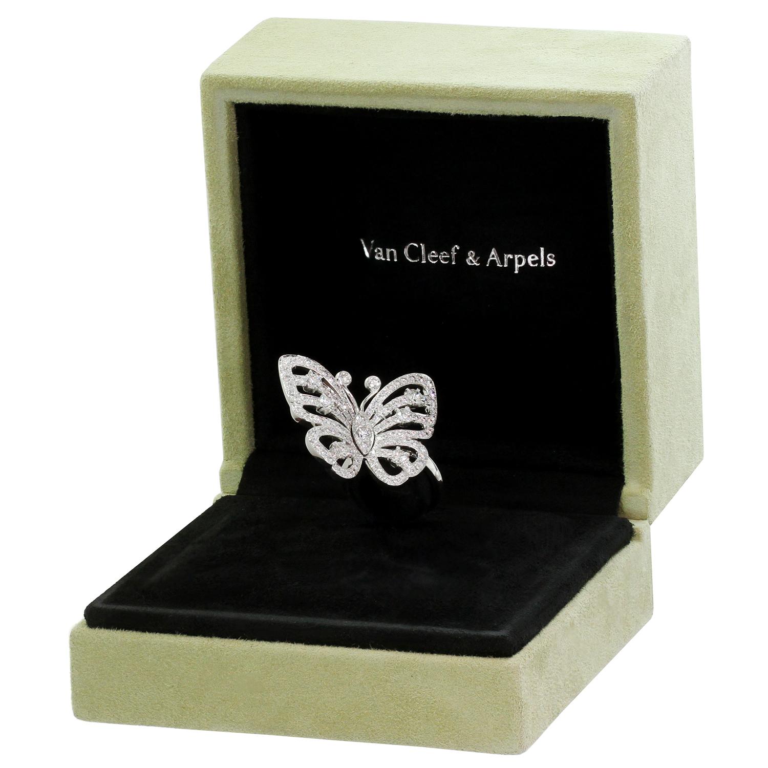 flying butterfly ring