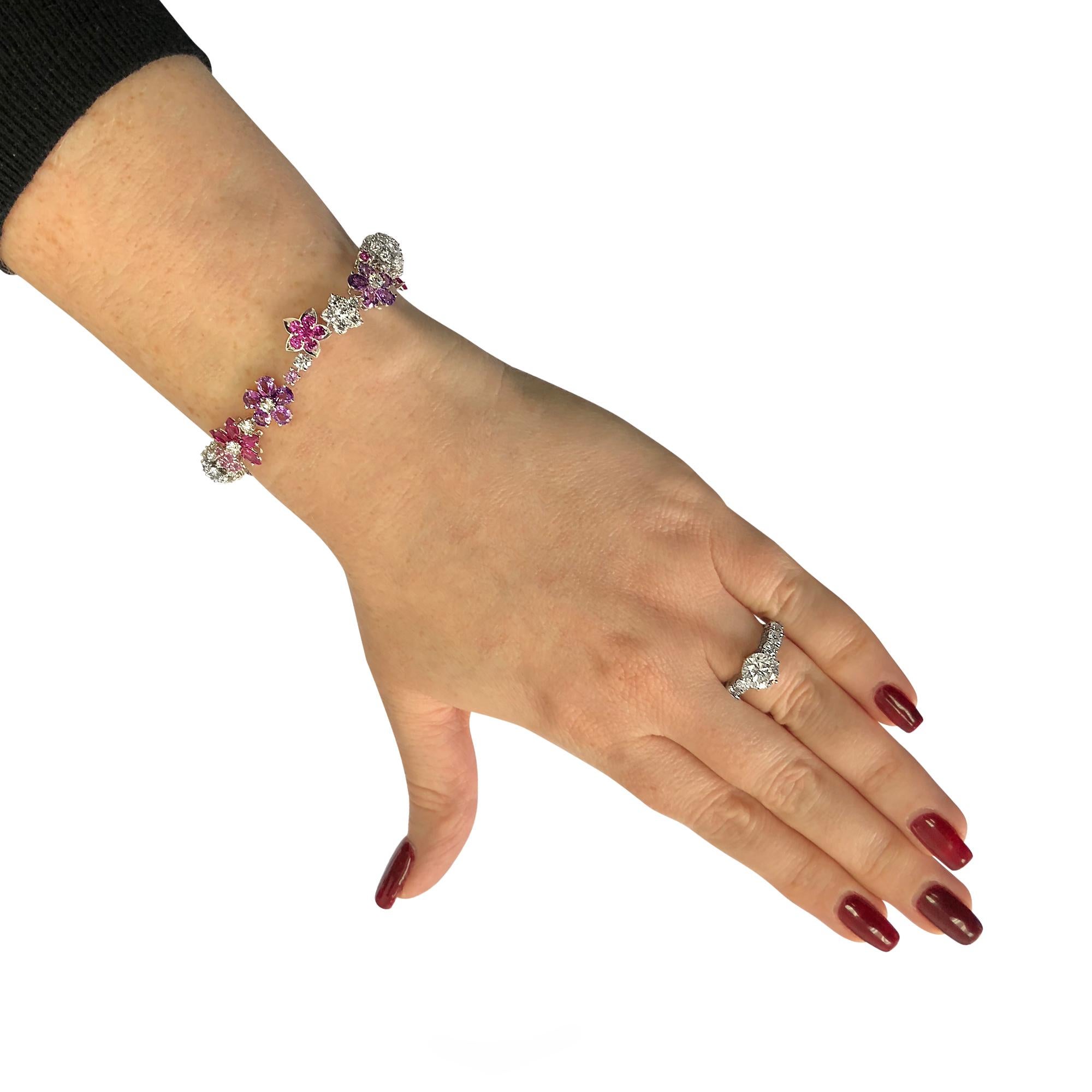 Taille ronde Van Cleef & Arpels Bracelet Folie Des Pres