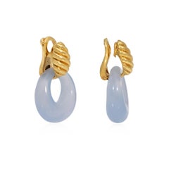 Van Cleef & Arpels, France chalcedony doorknockers