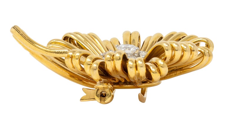 Van Cleef and Arpels French 1960's Diamond Platinum 18K Gold