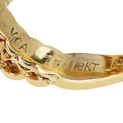 Van Cleef & Arpels French Double Pear Shape Sapphire and Diamond Cocktail Ring