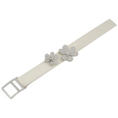 Van Cleef & Arpels Friviole Diamond White Gold Bracelet