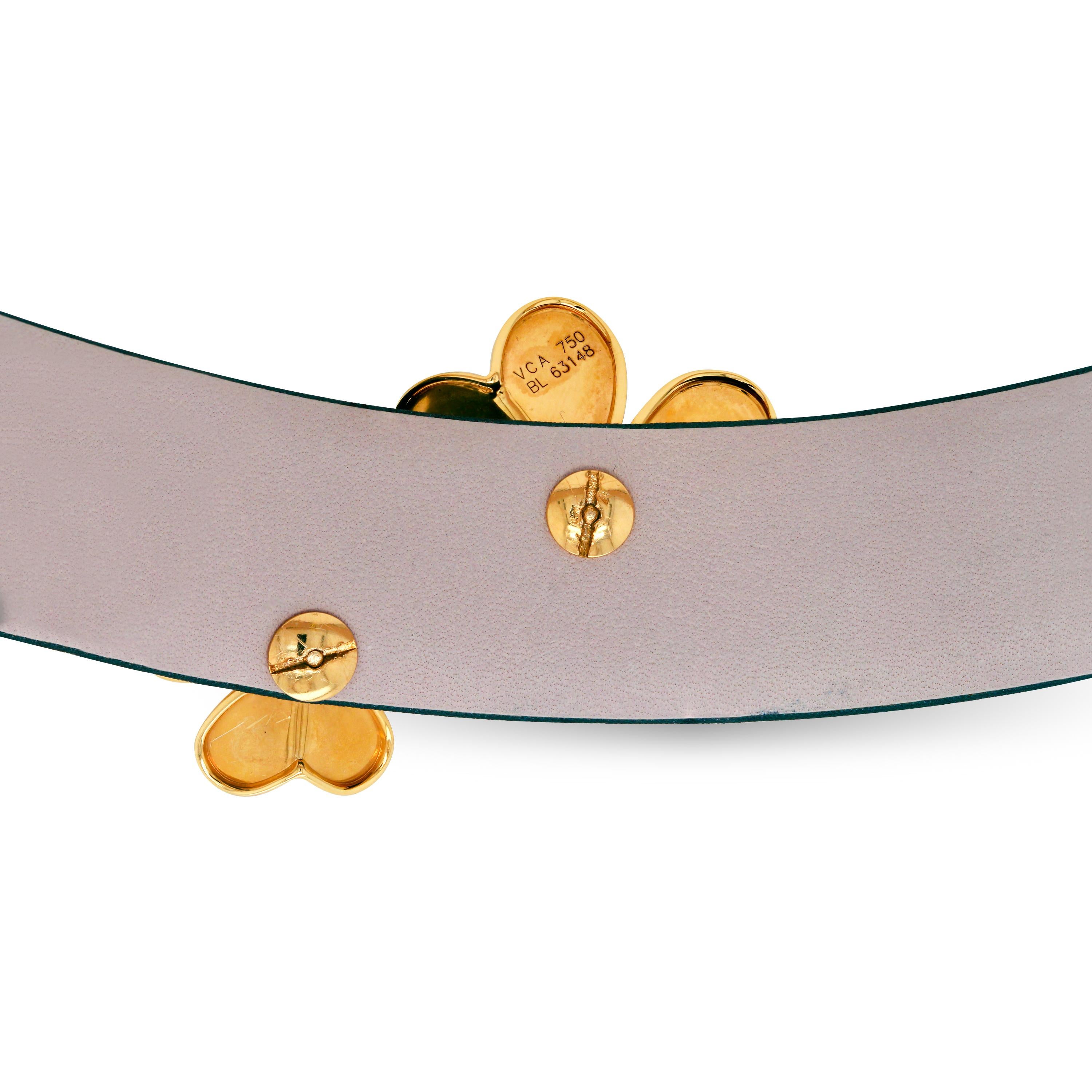 Contemporary Van Cleef & Arpels Frivole 18 Karat Yellow Gold Diamond Collar Choker Necklace