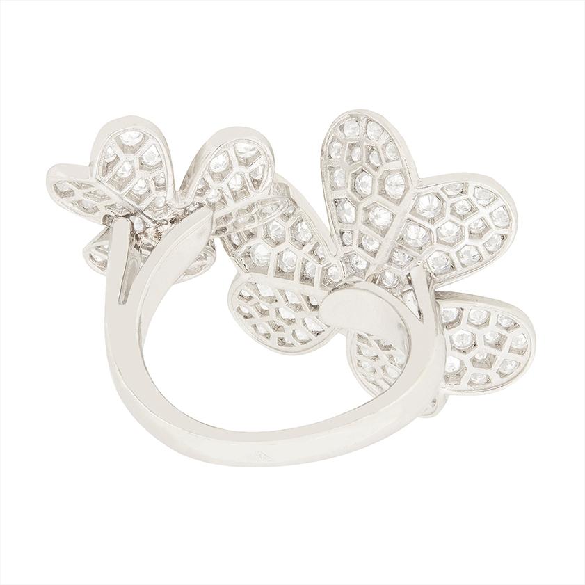 Modern Van Cleef & Arpels ‘Frivole’ 2.10ct Diamond Ring For Sale