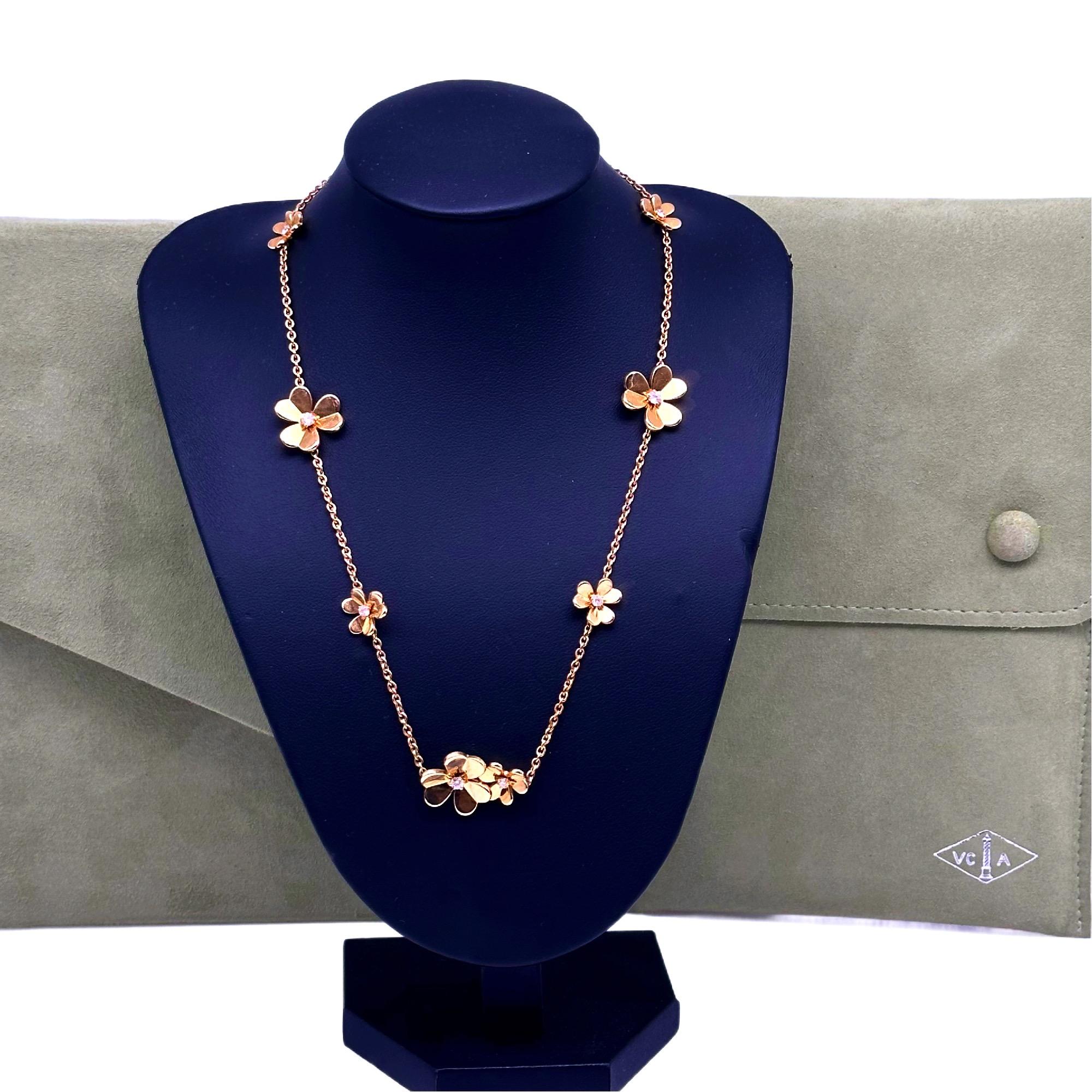 van cleef frivole necklace