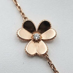 Collier « Frivole Diamond » de Van Cleef & Arpels, en or jaune 18 carats, en forme de fleur