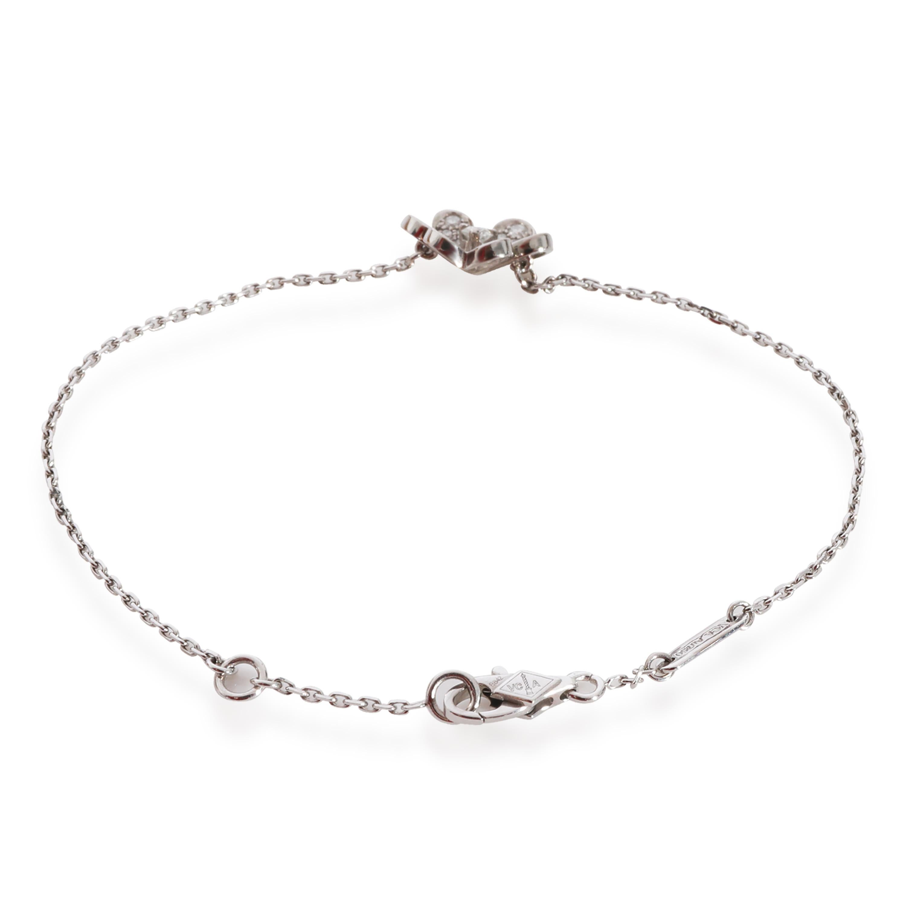 van cleef flower bracelet