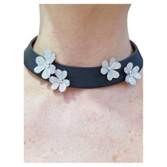Van Cleef & Arpels Frivole Diamond Choker Necklace and Bracelet Set
