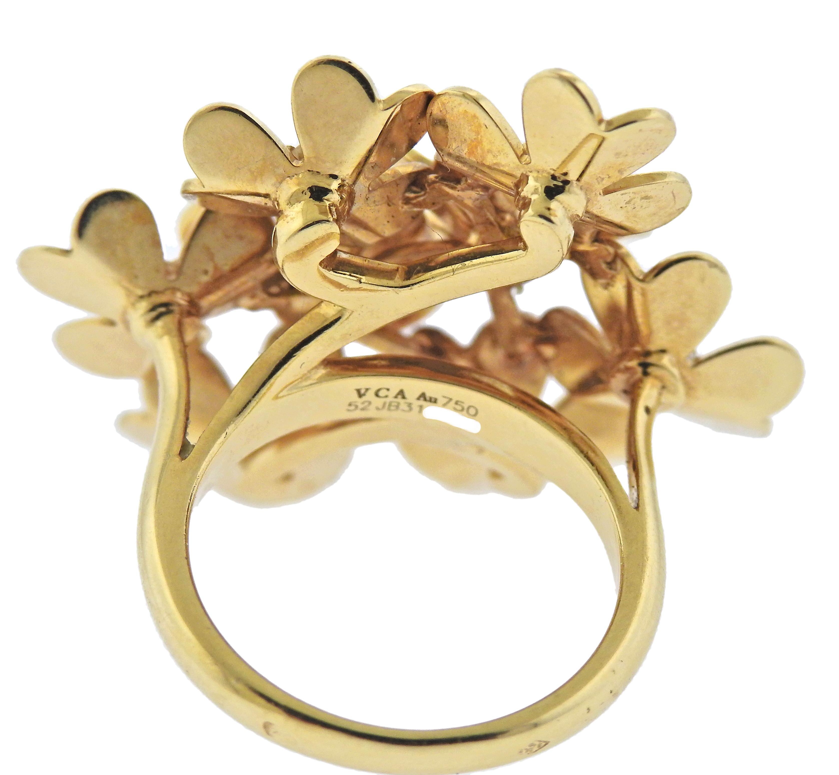 frivole ring 8 flowers