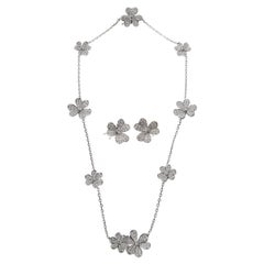 Van Cleef & Arpels Paris Diamond 'Le Zip' Zipper Necklace